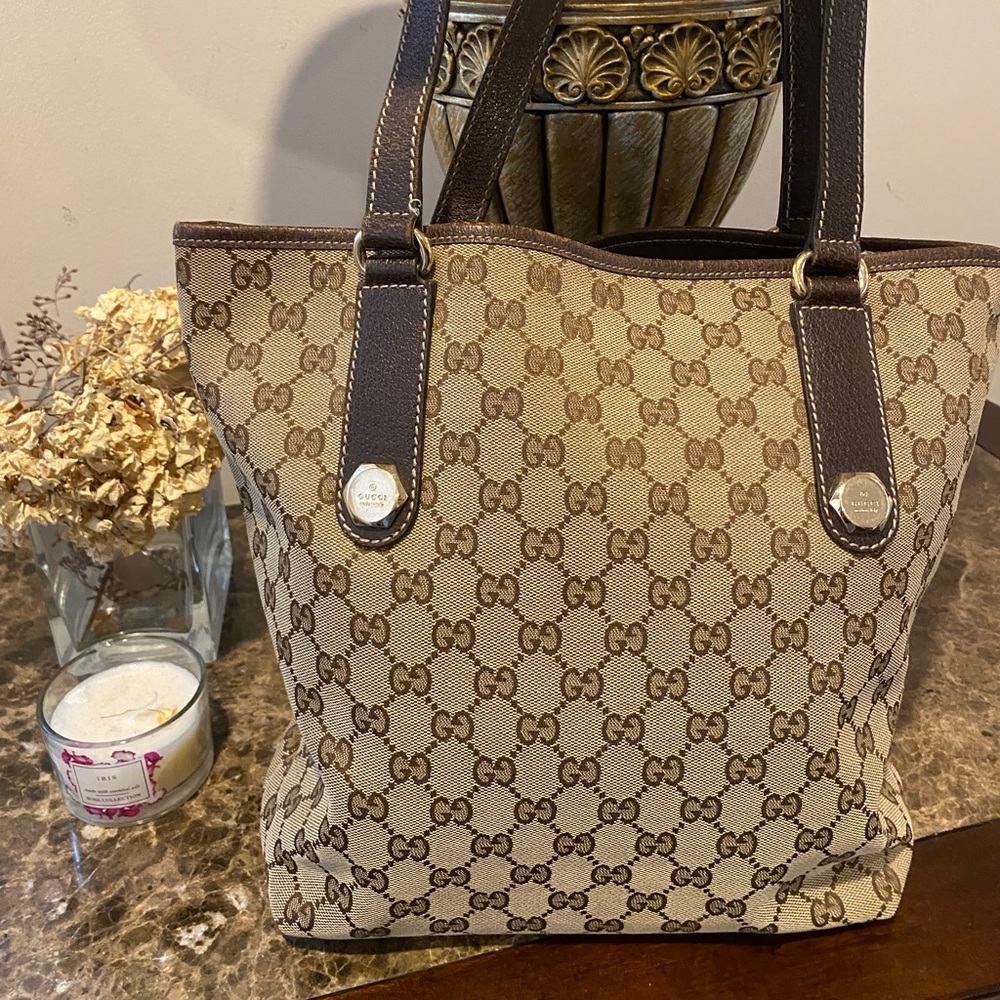 Gucci Canvas Tote